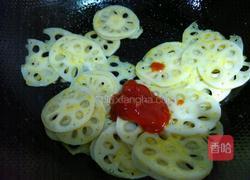 茄汁藕片的做法图解5