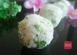小清新西兰花饭团的做法图解13