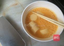 青椒烩鸡蛋豆腐的做法图解2