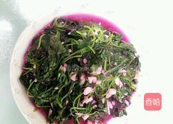 蒜末苋菜的做法图解4