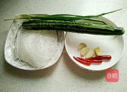 黄瓜拌粉丝的做法图解1