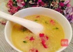 槐花小米粥的做法图解6