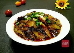 豆瓣烧茄子的做法图解9