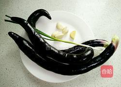 豆瓣烧茄子的做法图解1