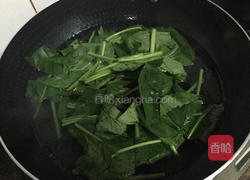 菠菜陈醋花生米的做法图解5