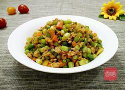 蒜苔炒肉末的做法图解7