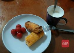 鲜虾芝士吐司卷的做法图解7