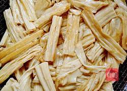 虾子腐竹的做法图解4