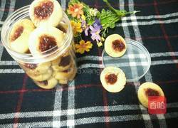 蛋奶草莓酱酥饼的做法图解8