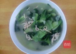 懒人版青菜豆皮汤的做法图解6