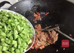 四季豆炒肉末的做法图解6