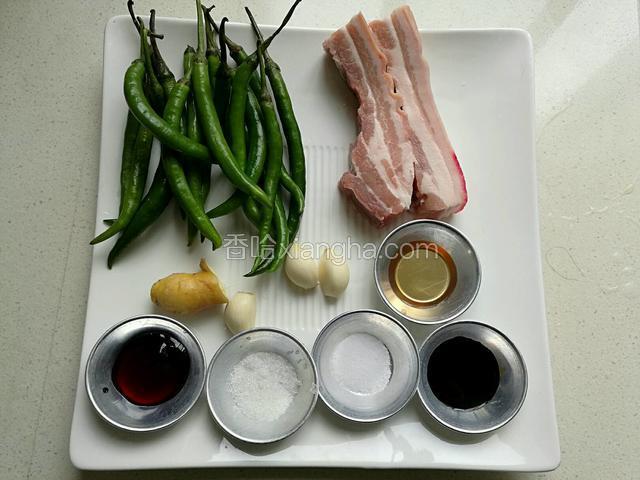准备食材。