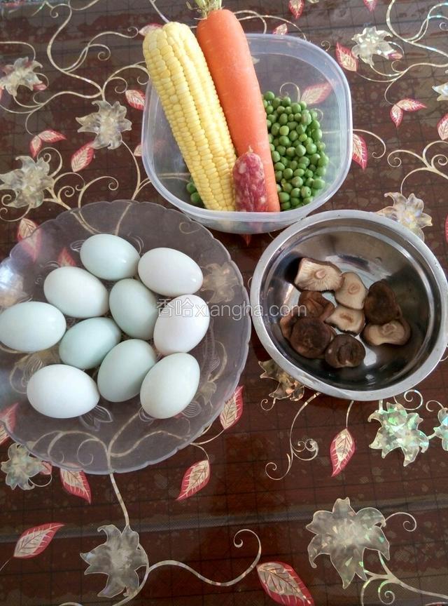 将所有的食材来个大合照