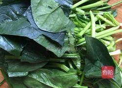 金针菇粉丝拌菠菜的做法图解3