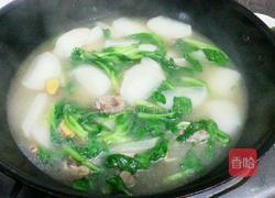 青菜萝卜排骨汤的做法图解8