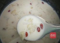 牛奶炖花生的做法图解6