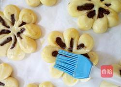 花朵豆沙面包的做法图解18