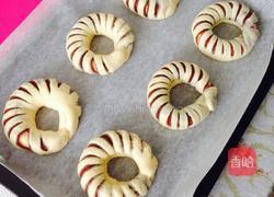 豆沙面包圈的做法圖解12