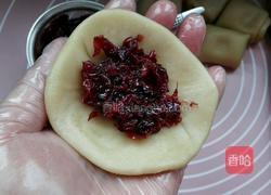 鲜玫瑰花饼的做法图解16