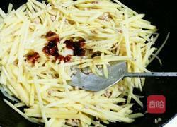肉沫土豆丝的做法图解5