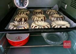 豆沙面包圈的做法图解17