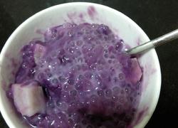 紫薯芋泥西米