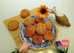 空心芝麻南瓜饼的做法图解11