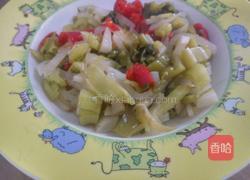 泡菜炒瘦肉的做法图解4