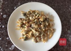 蒜泥菠菜拌沙蚬子肉的做法图解5