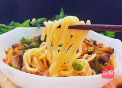 蚝油茄子拌面的做法图解14