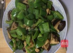 青椒炒香菇的做法图解7