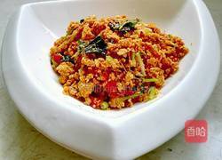 鱼籽炒香菜的做法图解6