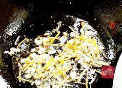 鱼籽炒香菜的做法图解3