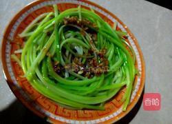 凉拌蒜苔的做法图解4