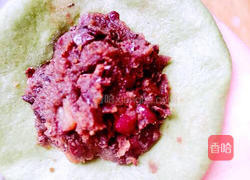 糯米红豆沙葵花饼的做法图解12