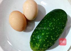 节瓜炒蛋的做法图解1