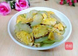 节瓜炒蛋的做法图解9
