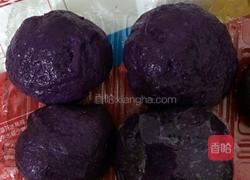 紫薯豆沙包的做法图解4