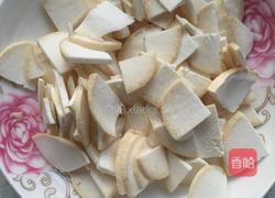 肉丝葱头杏鲍菇的做法图解1