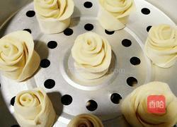 牛奶玫瑰花馒头的做法图解14