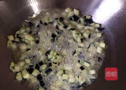 彩椒酱茄子卤面的做法图解4