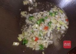 彩椒酱茄子卤面的做法图解5