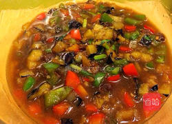 彩椒酱茄子卤面的做法图解9