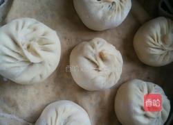 槐花猪肉蒸包的做法图解5
