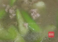 肉末丝瓜汤的做法图解5
