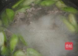 肉末丝瓜汤的做法图解4