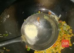 玉米鸡蛋炒饭的做法图解8