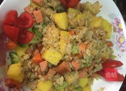 菠萝炒饭的做法图解7
