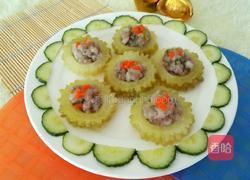 苦瓜酿肉的做法图解6
