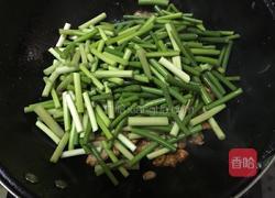 蒜苔炒肉片的做法图解6